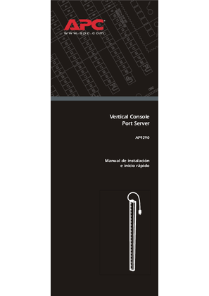 Imagen de Servidores de puertos de consola: verticales (manual)