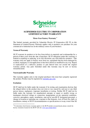 Image of Three Year Factory Warranty (Warranty)