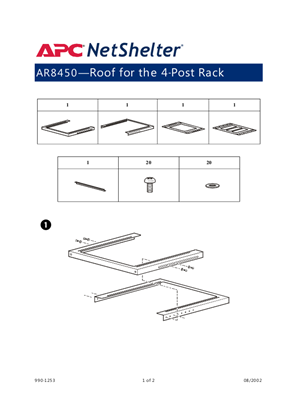 Imagen de NetShelter 4 Post Open Frame Racks (Sheet)