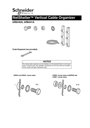 Image of NetShelter Vertical Cable Organizer
