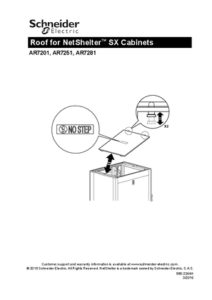 Image de Roof for NetShelter SX Cabinets