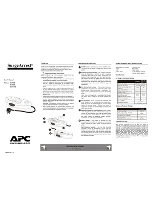 Image of SurgeArrest Home/Office : France (Sheet)