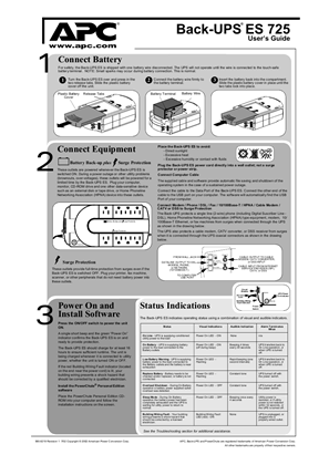 Image of Back-UPS ES BE725BB (Sheet)