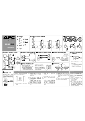 Image of Back-UPS RS (Sheet)