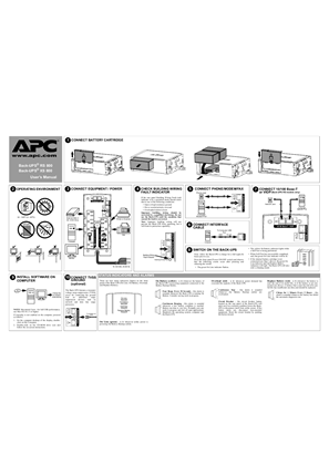 Imagen de Back-UPS RS Back-UPS RS and XS 800 (Sheet)