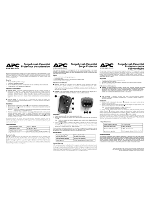 صورة SurgeArrest Personal 120 V (Manual)