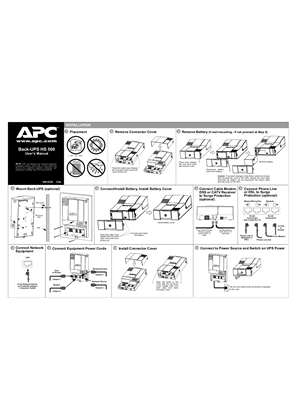 Back-UPS HS 500 VA, 230 V (Manual) User Guide | Schneider Electric