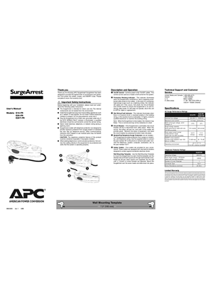 Image of SurgeArrest Performance : French SurgeArrest (Sheet)