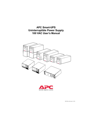 Image of Smart-UPS Japan 100 V (Manual)