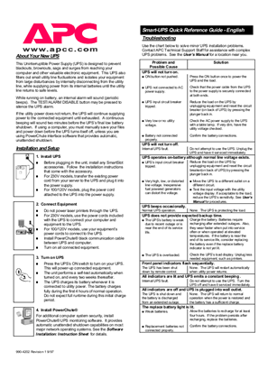 Image of Smart-UPS RM (Sheet)
