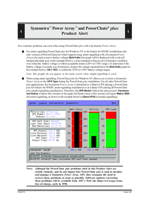 Obrázok Symmetra : PowerChute Plus (Manual Addendum)