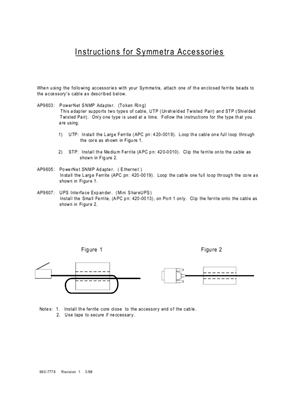 Image of Symmetra Accessories EMI Protection Kit for Peripherals (Sheet)