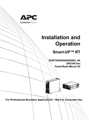 Image of Smart-UPS On Line SURT 3/5/6 kVA 200-240 Vac TWR/RM3U