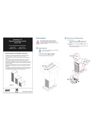 Image of Symmetra LX Tower Installation 220/230/240 VAC