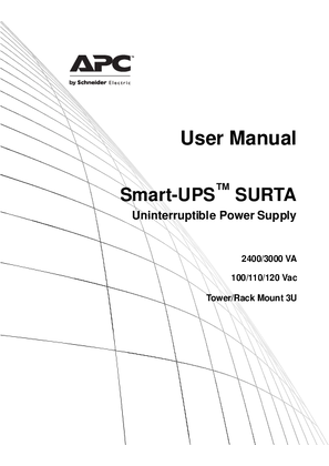 Slika linije Smart-UPS RT 2400/3000VA TWR/RM3U