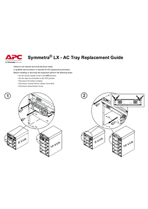 Image of Symmetra LX AC Tray Replacement