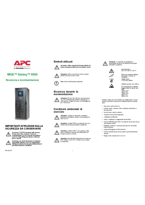 G55tupu80hxs Mge Galaxy 5500 80kva 400 415v Single Ups Off Shore Ip22 Ral 7035 Start Up 5x8 Schneider Electric Global
