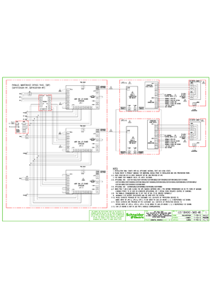 Image of G35T10K40H2-2MOD-WD - Galaxy3500 10-40kVA 400V 2Mod System Control Wiring Diagram