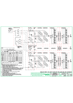Bild av SY500K500BH-3MOD-SD - 500kW 3 Module Bottom entry System One Line Diagram