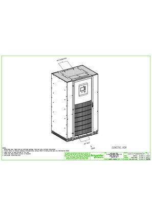 Image of G55TUPSM20K60H - MGE Galaxy 5500 Integrated Parallel UPS 20-60kVA with Internal Batteries