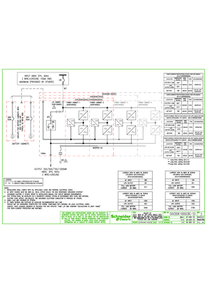 的映像 GVX300K1000GCBC-SD - Galaxy VX 300-500kW Non-Exp & Exp to 750-1000kW 480V UPS 1 Mod w CBC One Line