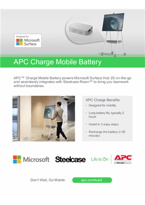 Image of APC Charge One Pager Printable