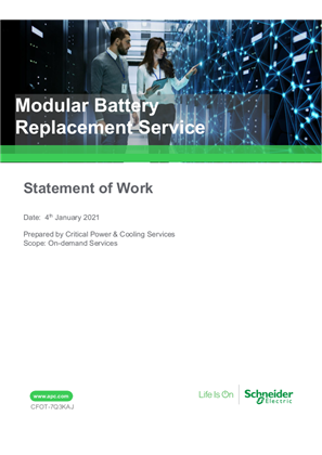 Image of Modular Battery Replacement Service