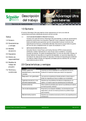 Imagen de Advantage Ultra Plan for Battery Systems