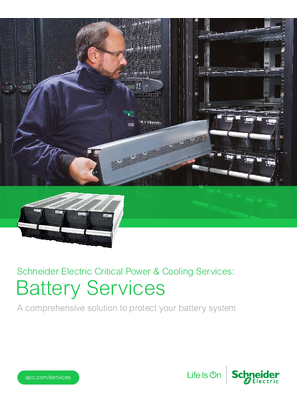 Image of Schneider Electric Battery Services