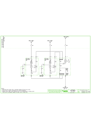 Image of g5k2p01AAA- MGE Galaxy 5000 20-120 kVA 400 V 2 Parallel + Bypass+ Tfo one line diagram