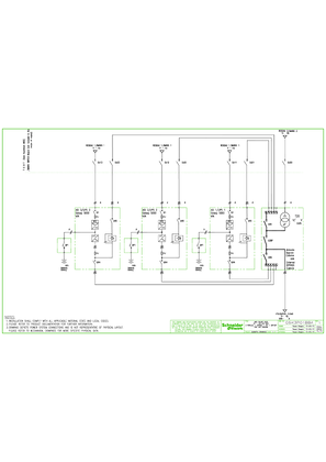Image of g5k3p01BBA- MGE Galaxy 5000 20-120 kVA 400 V 3 Parallel + Bypass + Tfo + Bat on stand one line diagram