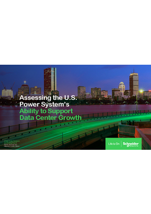 Image of Assessing the U.S. Power System's Ability to Support Data Center Growth