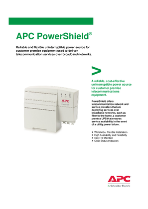 Image of PowerShield CP27U13 Brochure