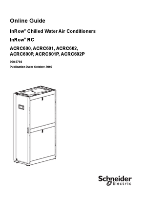 Image of InRow RC Chilled Water Air Conditioner Online Guide