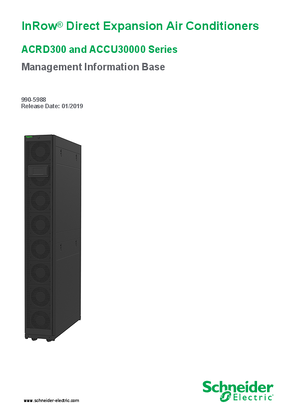 Bild av InRow DX ACRD300 Series Management Information Base (MIB)