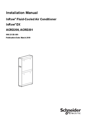 Image of InRow DX 10kW Fluid Cooled Installation