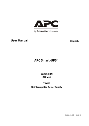 Image of Smart-UPS SUA750I-IN