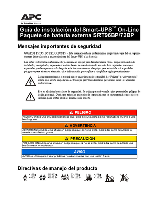 Imagen de Paquete de batería externa Smart-UPS en línea SRT96BP/72BP