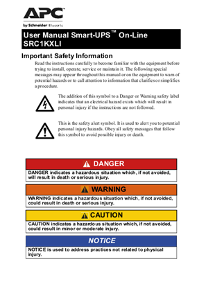 Imagen de Smart-UPS On-Line SRC1KXLI