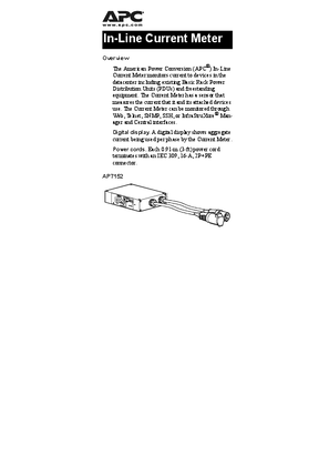Image of In-line Current Meter AP7152