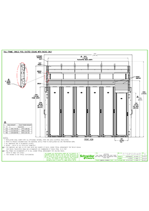 Image of TFSPDRWR - HyperPOD Tall Frame Single POD Duct Riser with Rack only