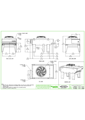 ACCD75234 - Air Cooled Condensers, 38kW, 95F, 208-230V, 3PH, 60Hz