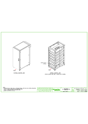 Image of E3SXR6 - Easy UPS 3S Empty Modular Battery Cabinet