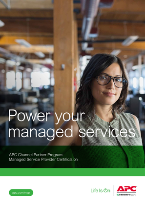 Image of APC Channel Partner Program Managed Service Provider (MSP) Certification