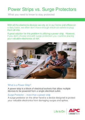 Image of Power Strips vs. Surge Protectors Guide