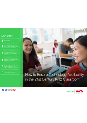 Image of How to Ensure Technology Availability in the 21st Century K-12 Classroom