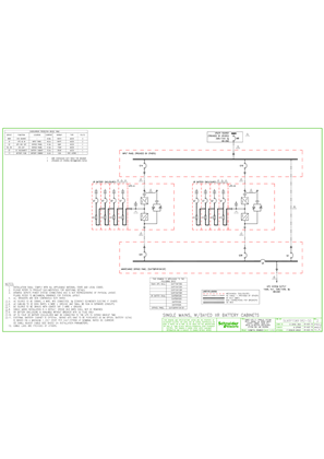 Image of SUVTP15KF1R2-SD - 15kVA 208V Single mains 2 mod, N+1 System One Line Diagram