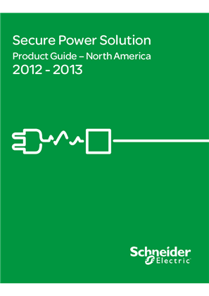 Image of Secure Power solution guide NAM 2012-2013