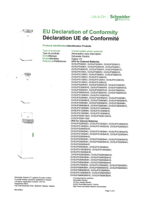 Image of Galaxy VS EU Declaration of Conformity