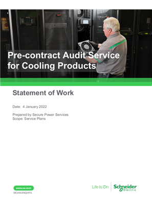 Image of Pre-Contract Audit Service for Cooling Products